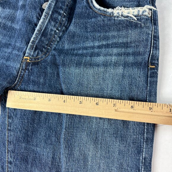 Citizens Of Humanity Jeans Womens 28x25* Liya Crop High Rise Floral Denim Tag 25 - Picture 14 of 16